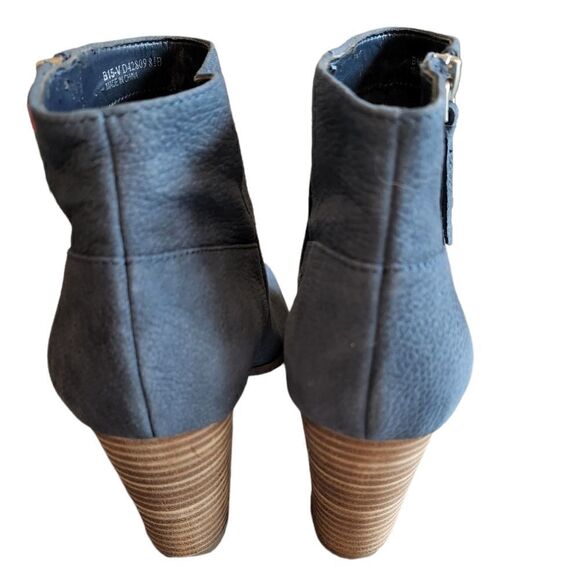 Cole Haan Blue Suede Ankle Booties - Picture 3 of 8